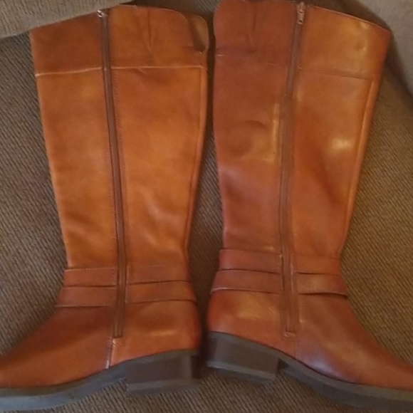 INC Womens Frankii Leather Riding Boots - Picture 5 of 6